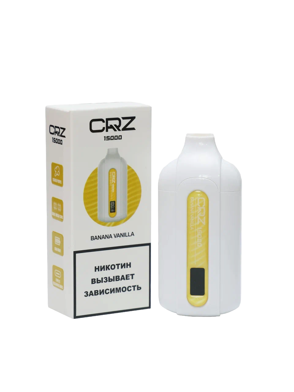 ЭСДН CRZ 15 000 "Банан Ваниль" (Banana Vanilla)