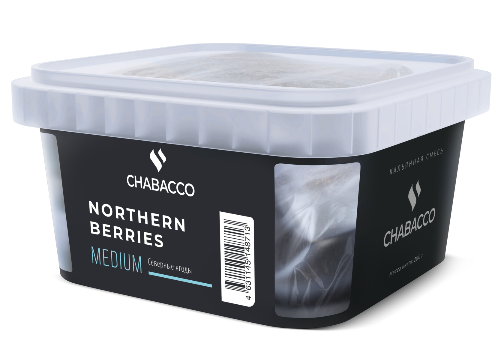 Бестабачная смесь - Chabacco - Medium - NORTHERN BERRIES ( с ароматом морошка, клюква, брусника ) - 200 г