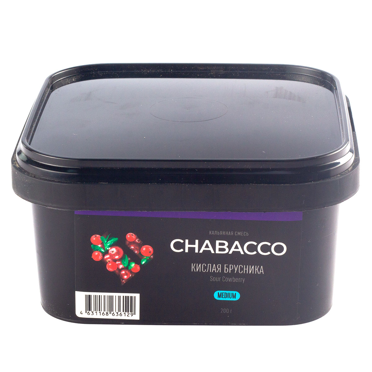 Бестабачная смесь - Chabacco - Medium - SOUR COWBERRY ( с ароматом брусника ) - 200 г