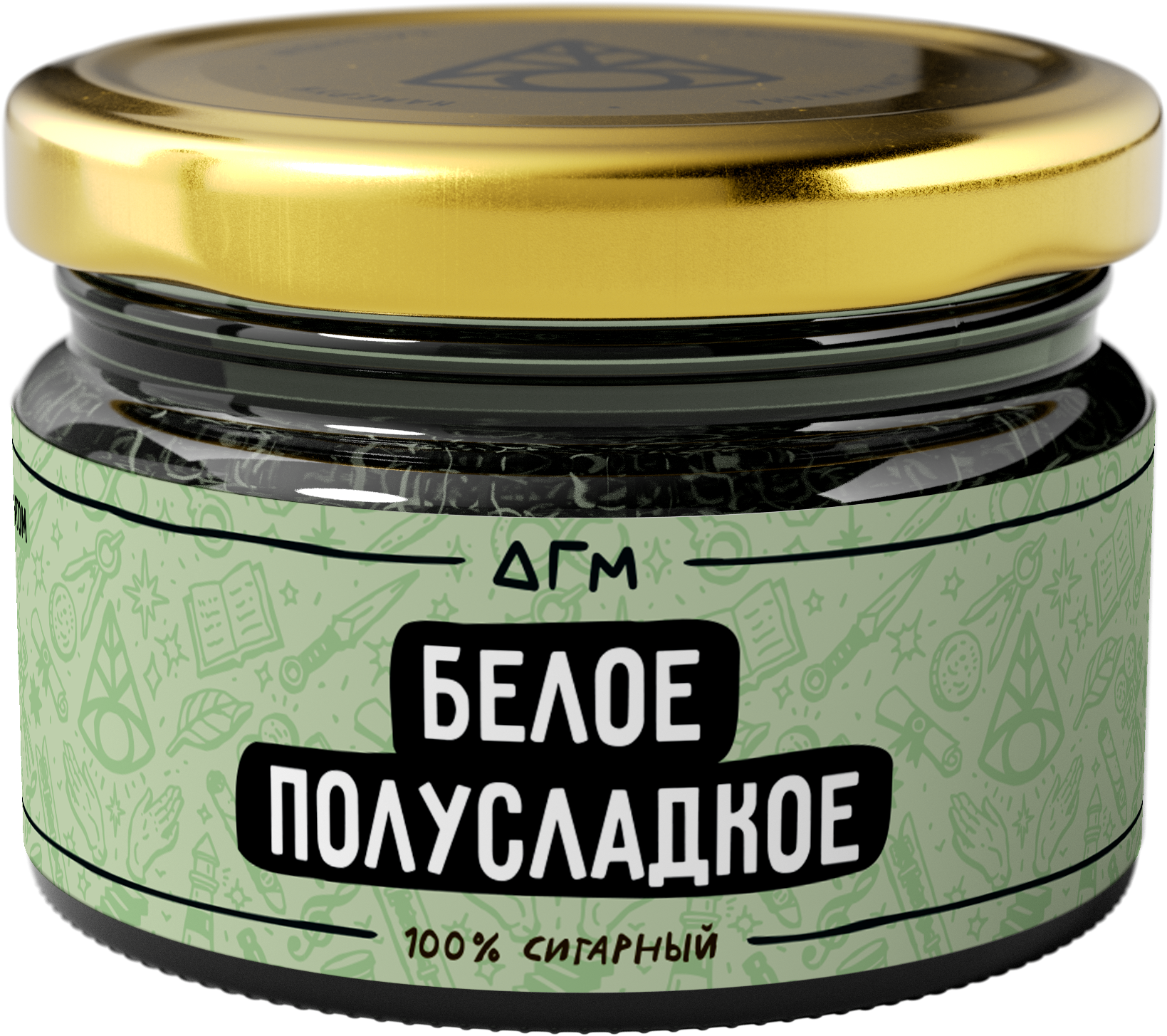 Табак для кальяна - Dogma - БЕЛОЕ ПОЛУСЛАДКОЕ ( с ароматом белое вино ) - 20 г