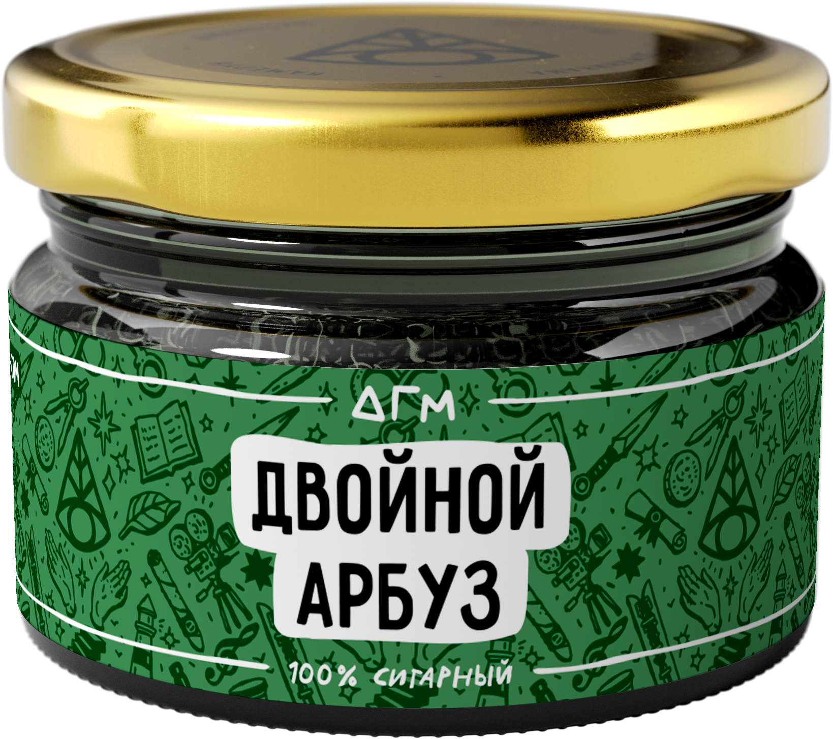 Табак для кальяна - Dogma - ДВОЙНОЙ АРБУЗ ( с ароматом арбуз ) - 20 г