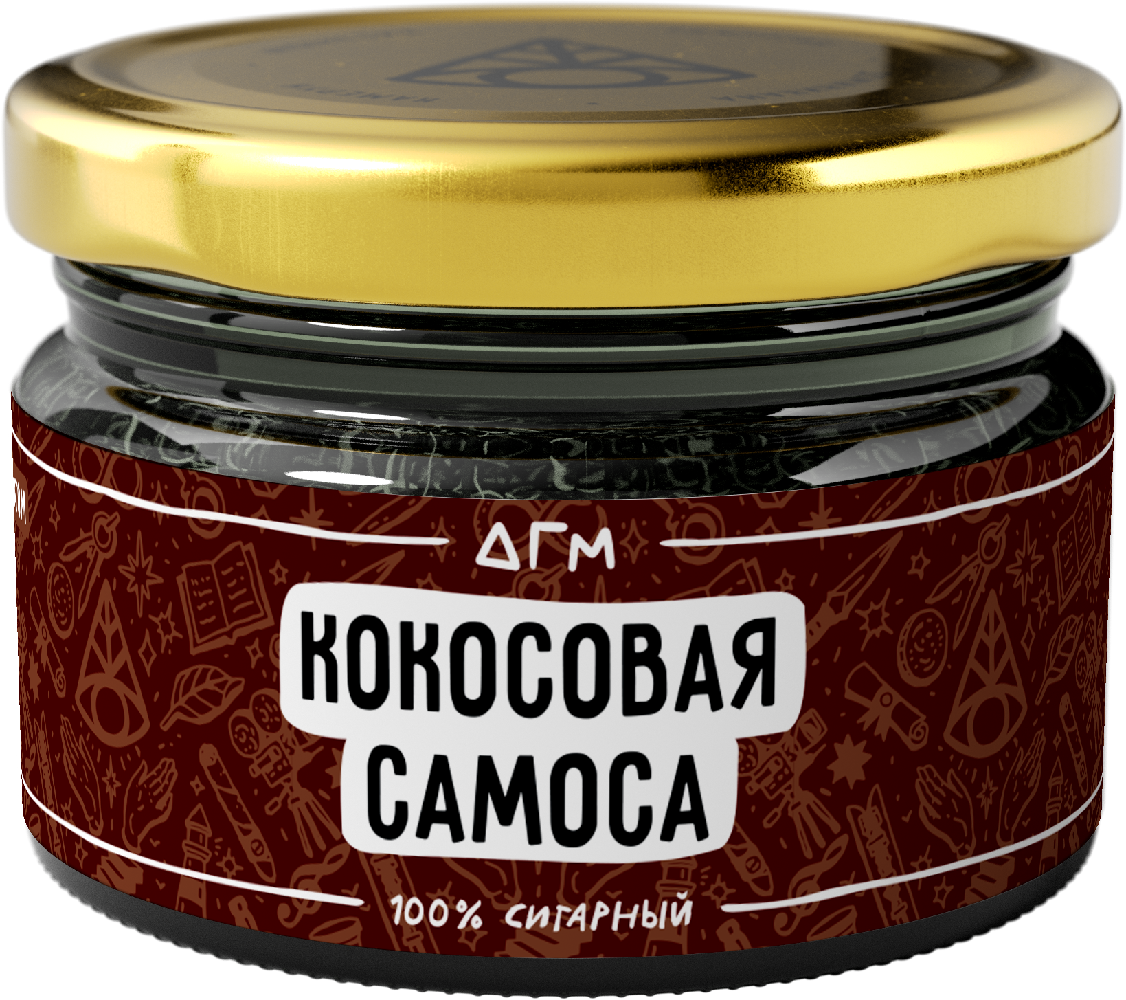 Табак для кальяна - Dogma - КОКОСОВАЯ САМОСА ( с ароматом индийский кокосовый пирог ) - 20 г