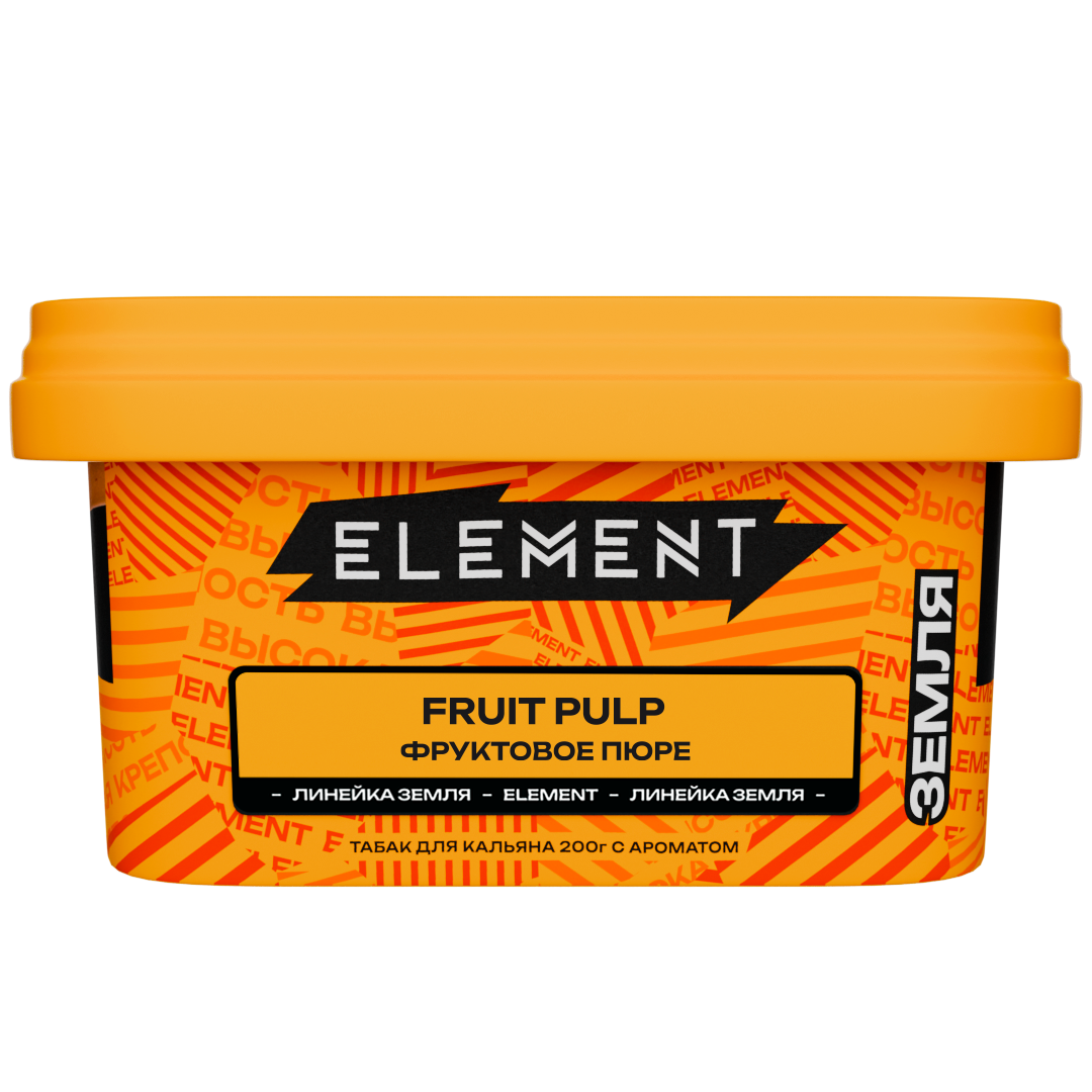 Табак - "Элемент" Fruit Pulp ( с ароматом ФРУКТОВОЕ ПЮРЕ ) "Земля" 200гр.
