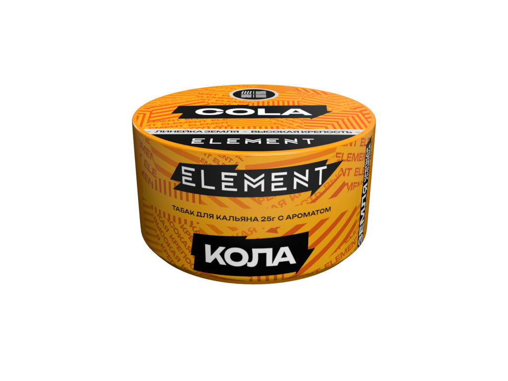 Табак для кальяна "Элемент" aroma Cola линейка "Земля" 25гр.