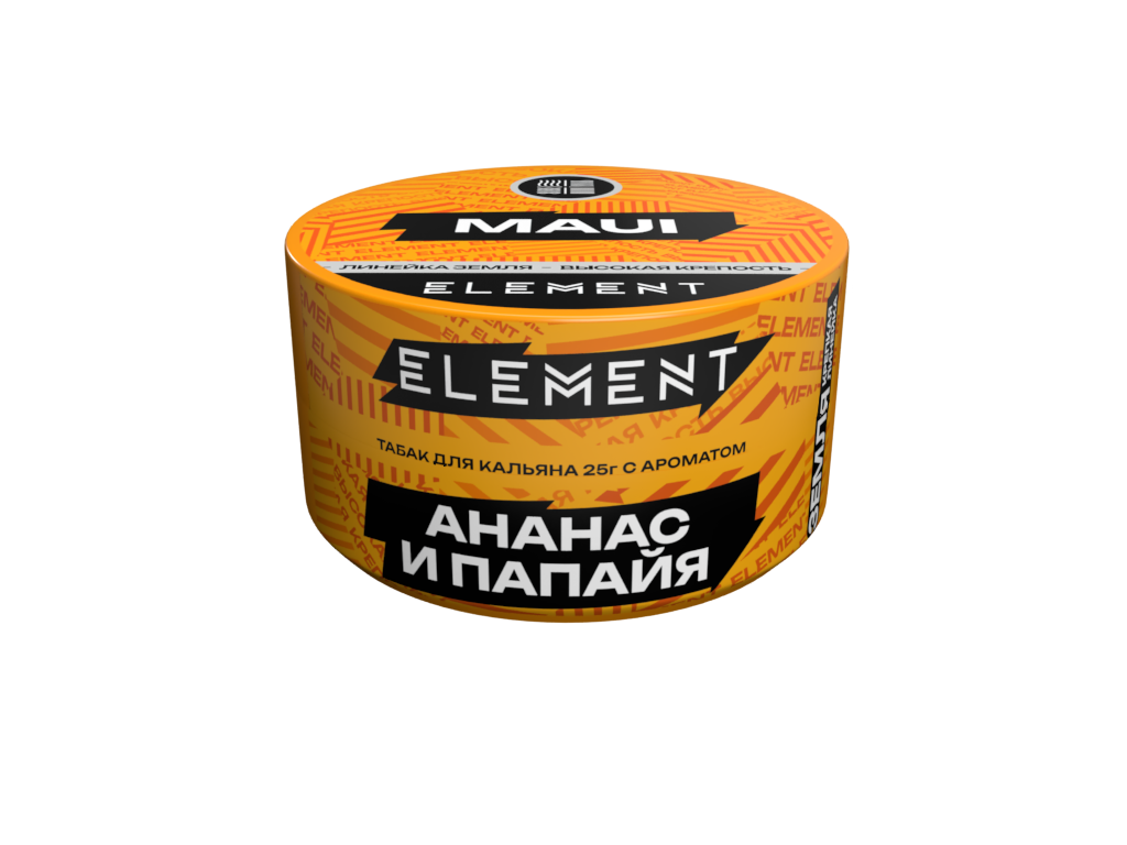 Табак для кальяна "Элемент" aroma Maui линейка "Земля" 25гр.