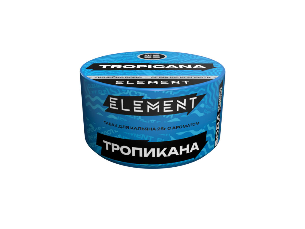Табак для кальяна "Элемент" aroma Tropicana линейка "Вода" 25гр