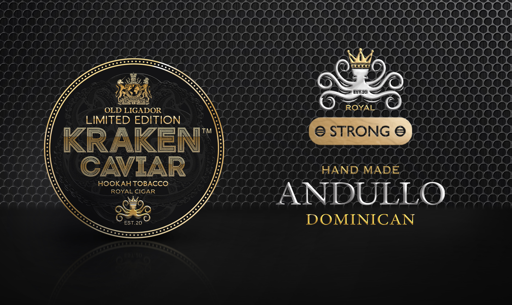 Табак - "KRAKEN" Line CAVIAR Dominican Andullo 30 гр.