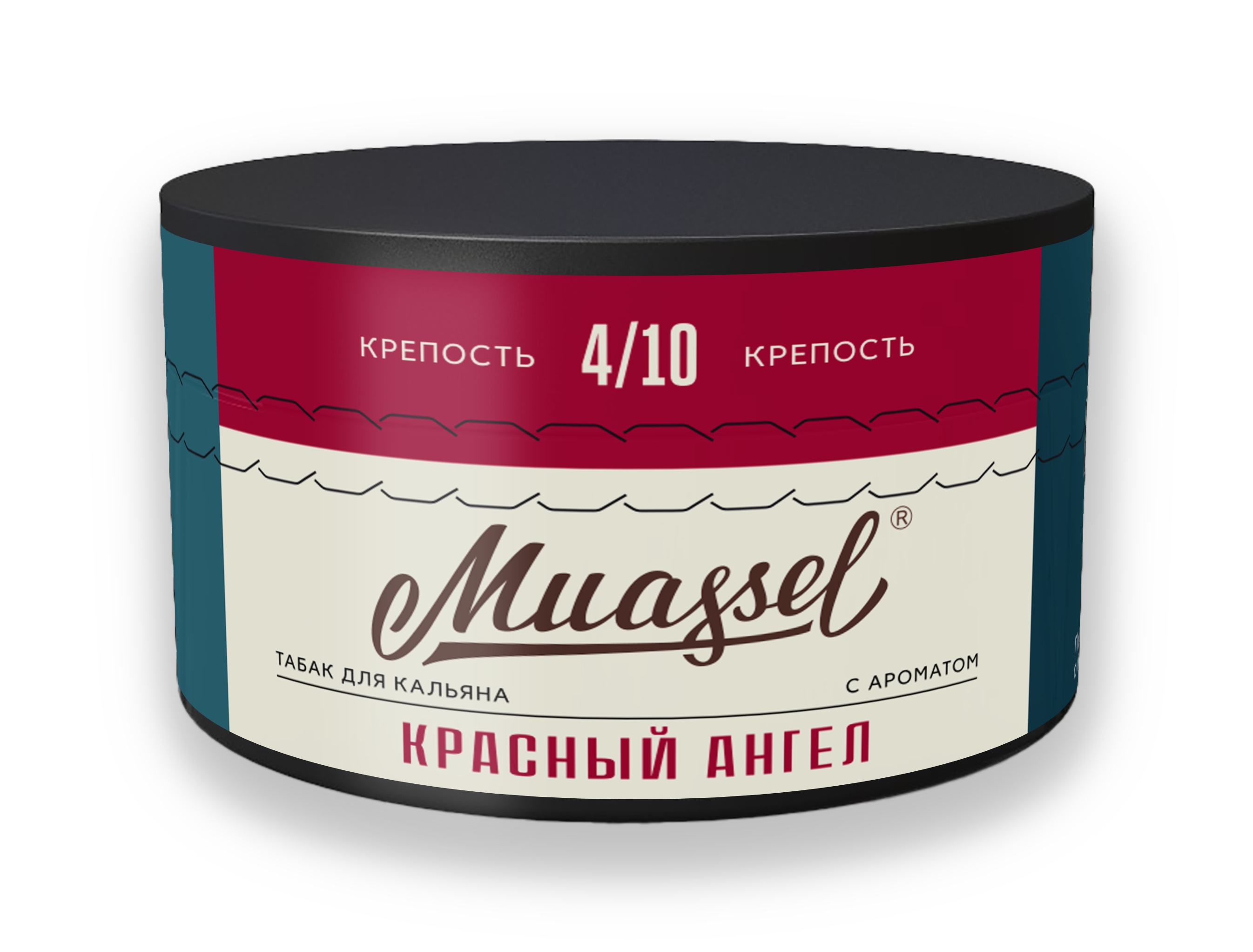 Табак для кальяна Muassel 4/10 - Красный ангел (клубника, цитрус) 200 г