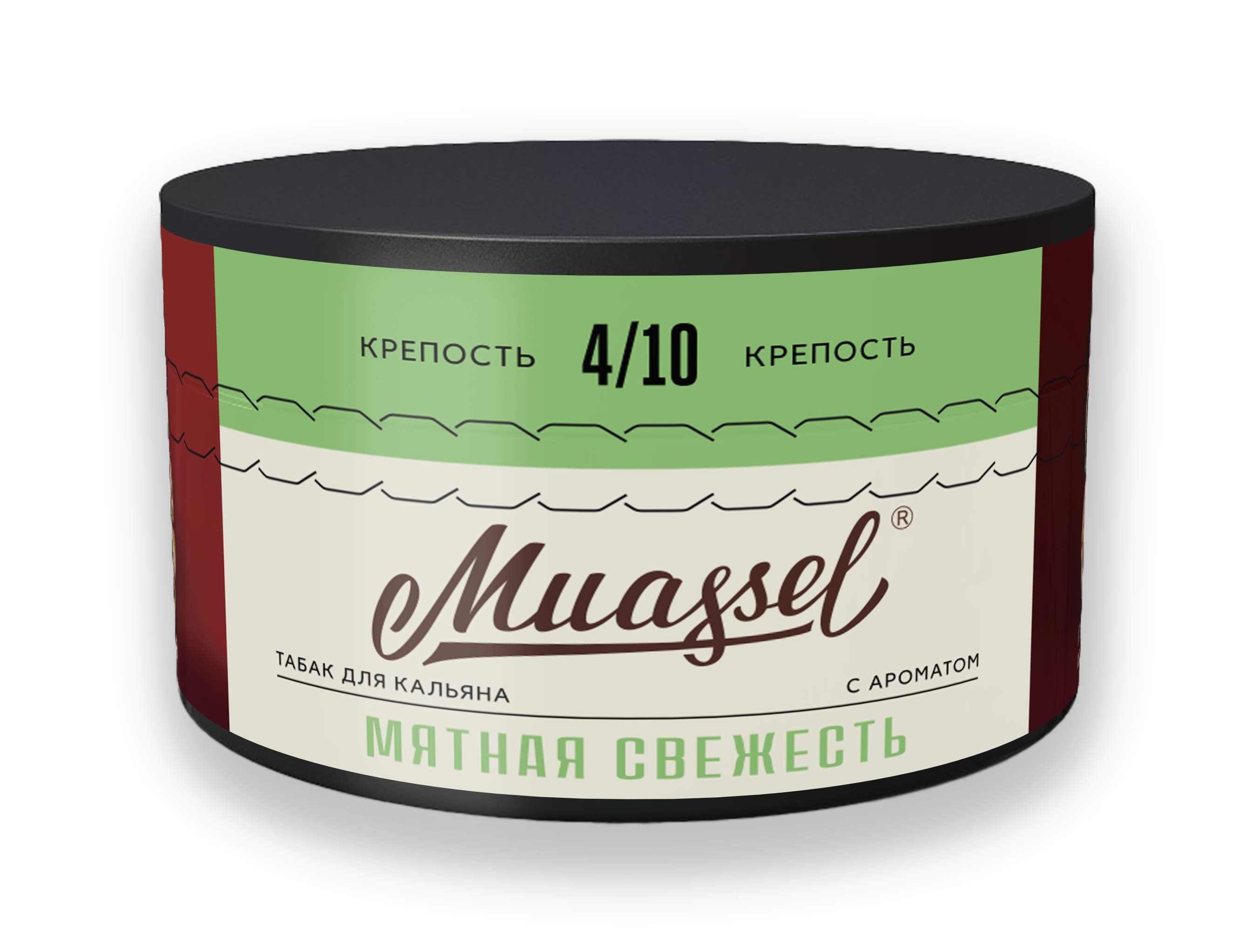 Табак для кальяна Muassel 4/10 - Мятная свежесть 200 г