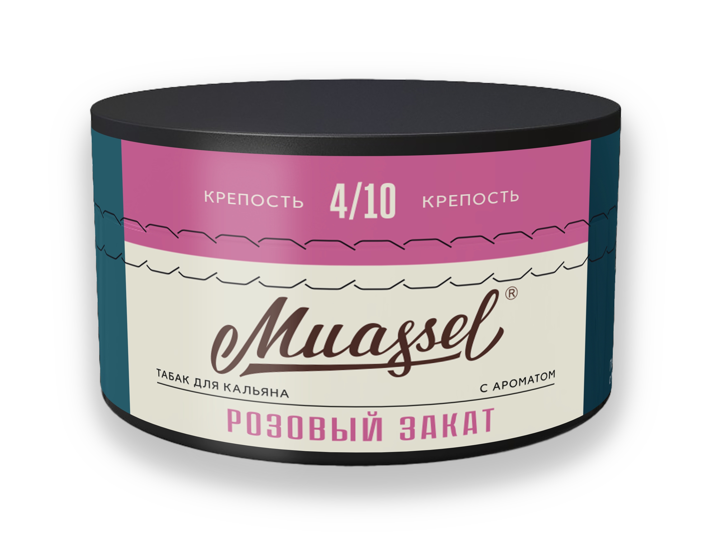 Табак для кальяна Muassel 4/10 - Розовый закат (цветы, ягоды) 200 г