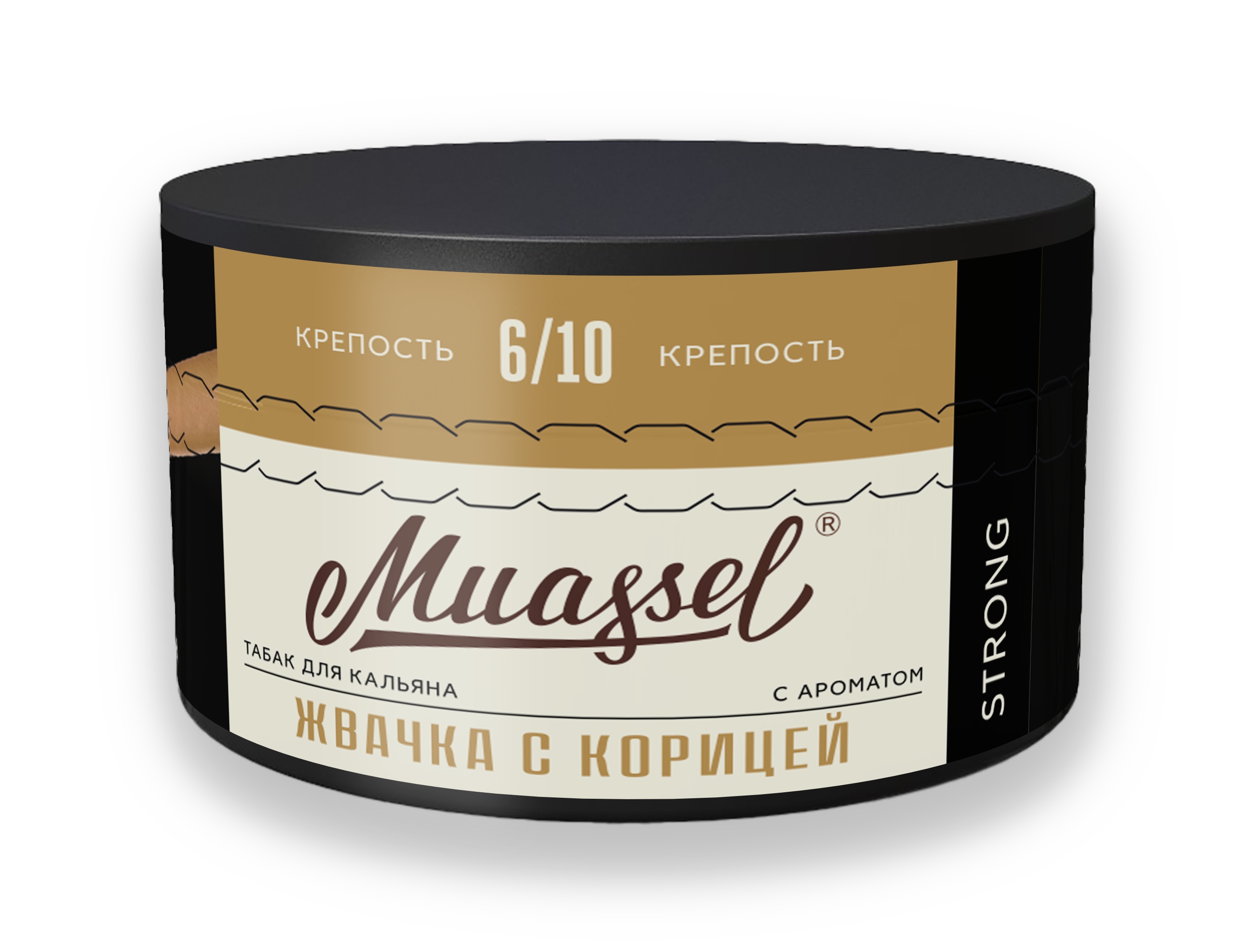 Табак для кальяна Muassel 6/10 - Жвачка с корицей 200 г