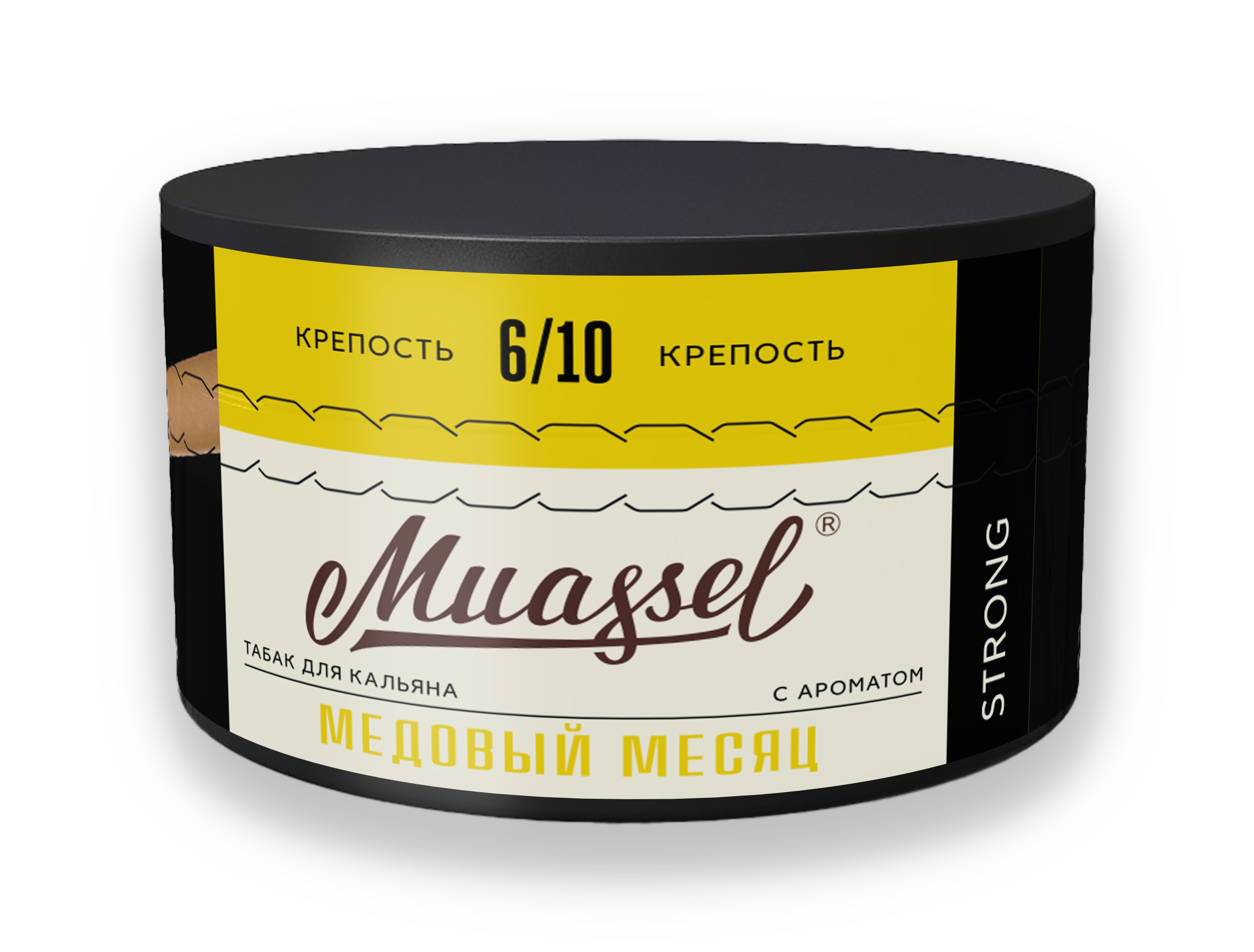 Табак для кальяна Muassel 6/10 - Медовый месяц (юдзу с медовой патокой) 200 г