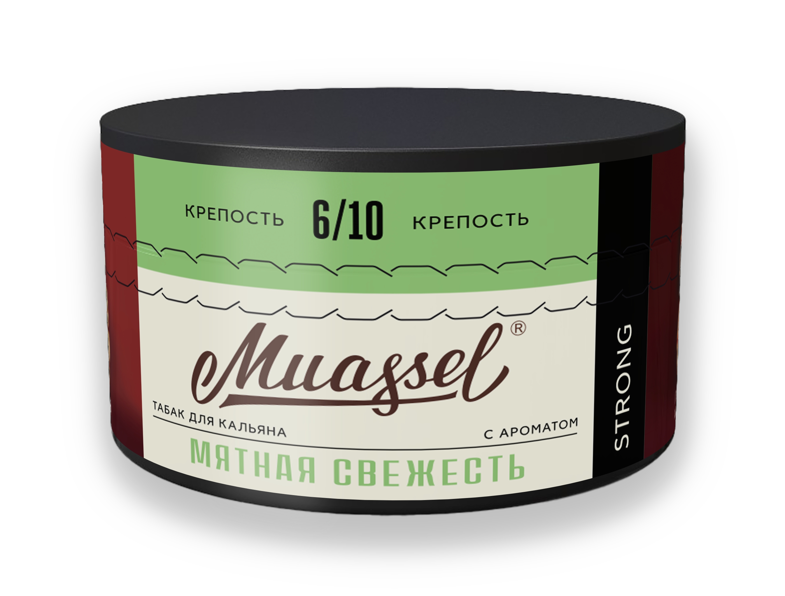 Табак для кальяна Muassel 6/10 - Мятная свежесть 200 г