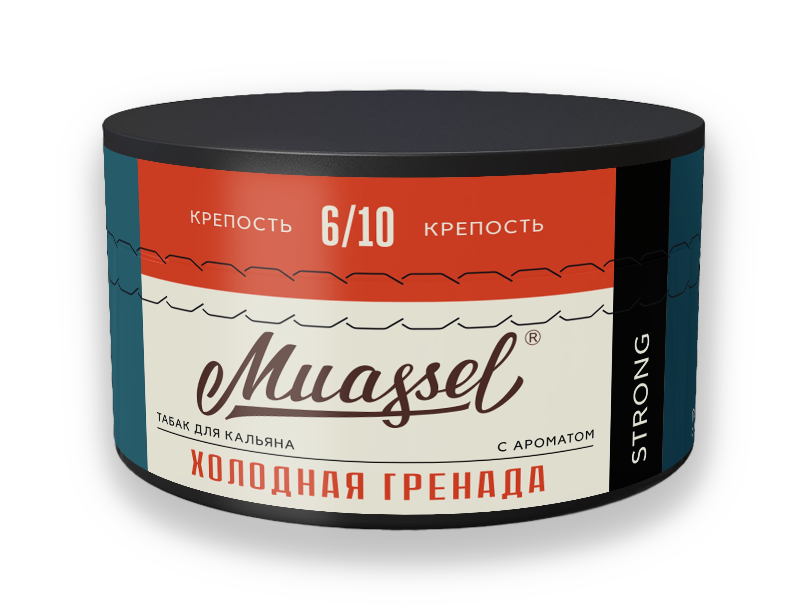 Табак для кальяна Muassel 6/10 - Холодная гренада (гранат, красная смородина) 200 г