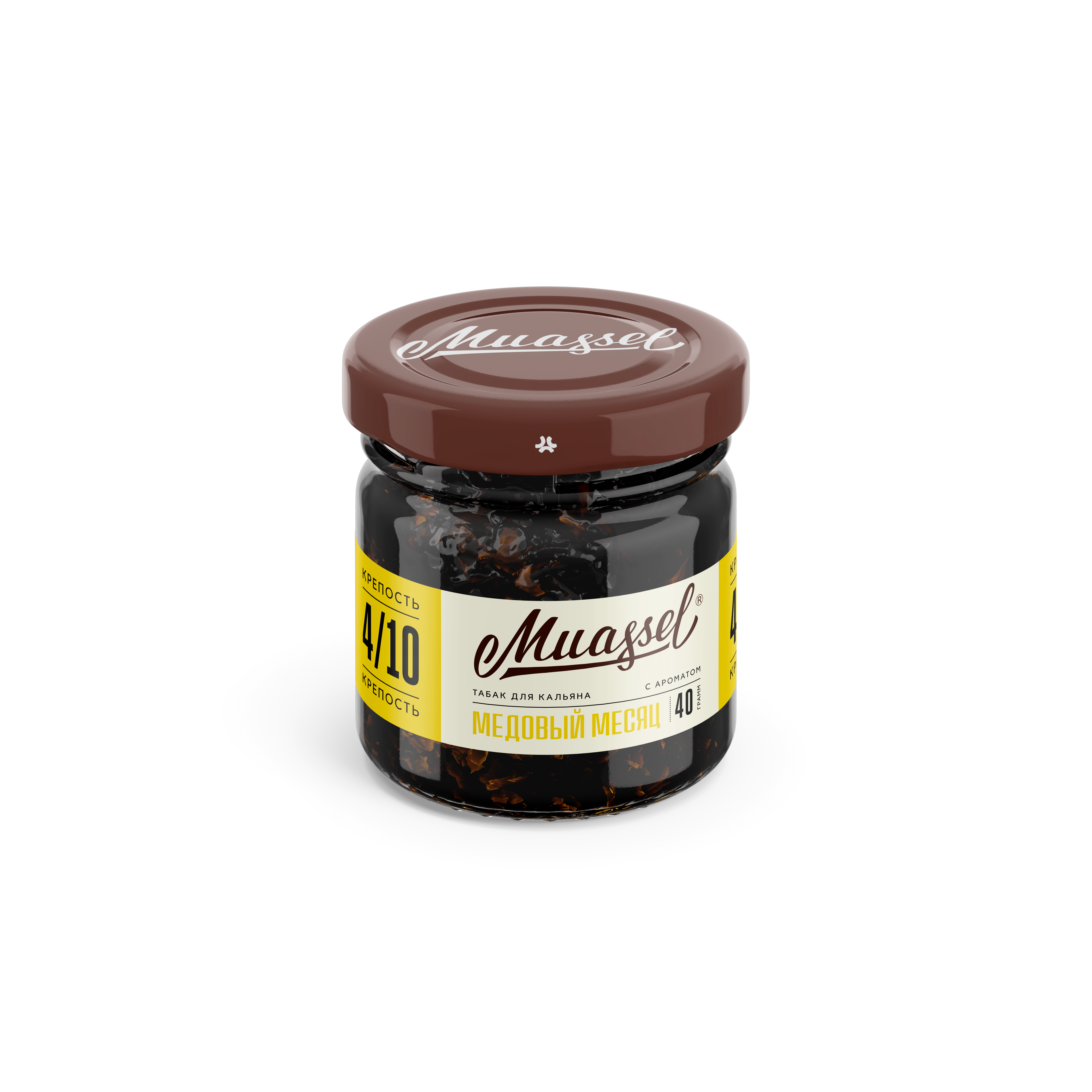 Табак для кальяна Muassel 4/10 - Медовый месяц (юдзу с медовой патокой) 40 г