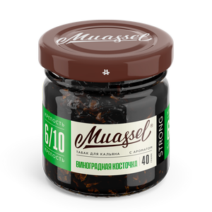 Табак для кальяна Muassel 6/10 - Виноградная косточка 40 г