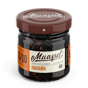 Табак для кальяна Muassel 6/10 - Папайя 40 г