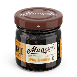 Табак для кальяна Muassel 6/10 - Сочный манго 40 г