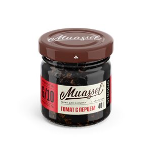 Табак для кальяна Muassel 6/10 - Томат с перцем 40 г
