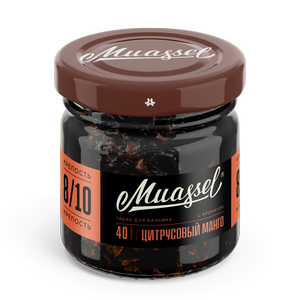 Табак для кальяна Muassel 8/10 - Цитрусовый манго 40 г