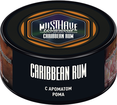 Табак Must Have 125 гр - Caribbean Rum (КАРИБСКИЙ РОМ)