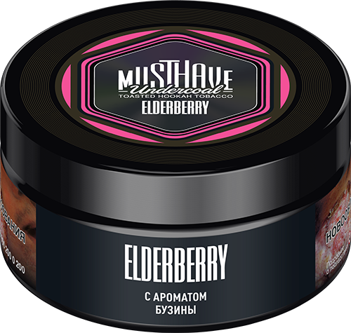 Табак Must Have 125 гр - Elderberry (БУЗИНА)