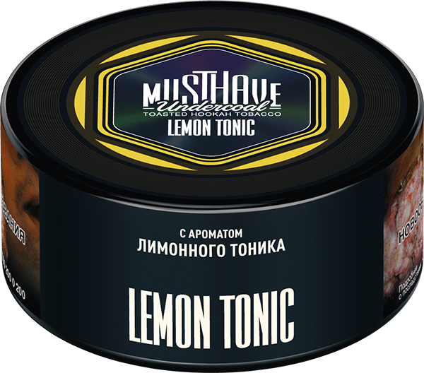 Табак Must Have 125 гр - Lemon Tonic (ЛИМОННЫЙ ТОНИК)