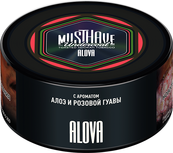 Табак Must Have 25 гр - Alova (АЛОЭ И РОЗОВАЯ ГУАВА)