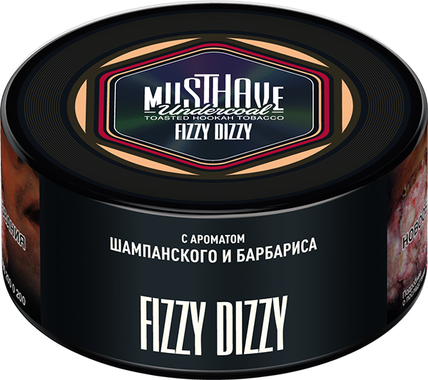 Табак Must Have 25 гр - Fizzy Dizzy (ШАМПАНСКОЕ И БАРБАРИС)