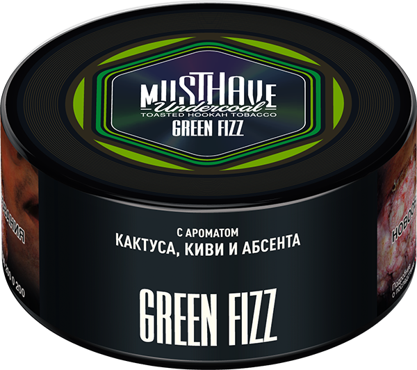 Табак Must Have 25 гр - Green Fizz (КИВИ, КАКТУС, АБСЕНТ)