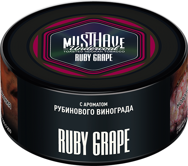 Табак Must Have 25 гр - Ruby Grape (ВИНОГРАД И МЯТА)