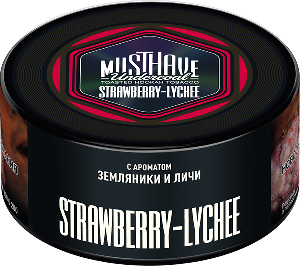 Табак Must Have 25 гр - Strawberry Lychee (ЗЕМЛЯНИКА И ЛИЧИ)