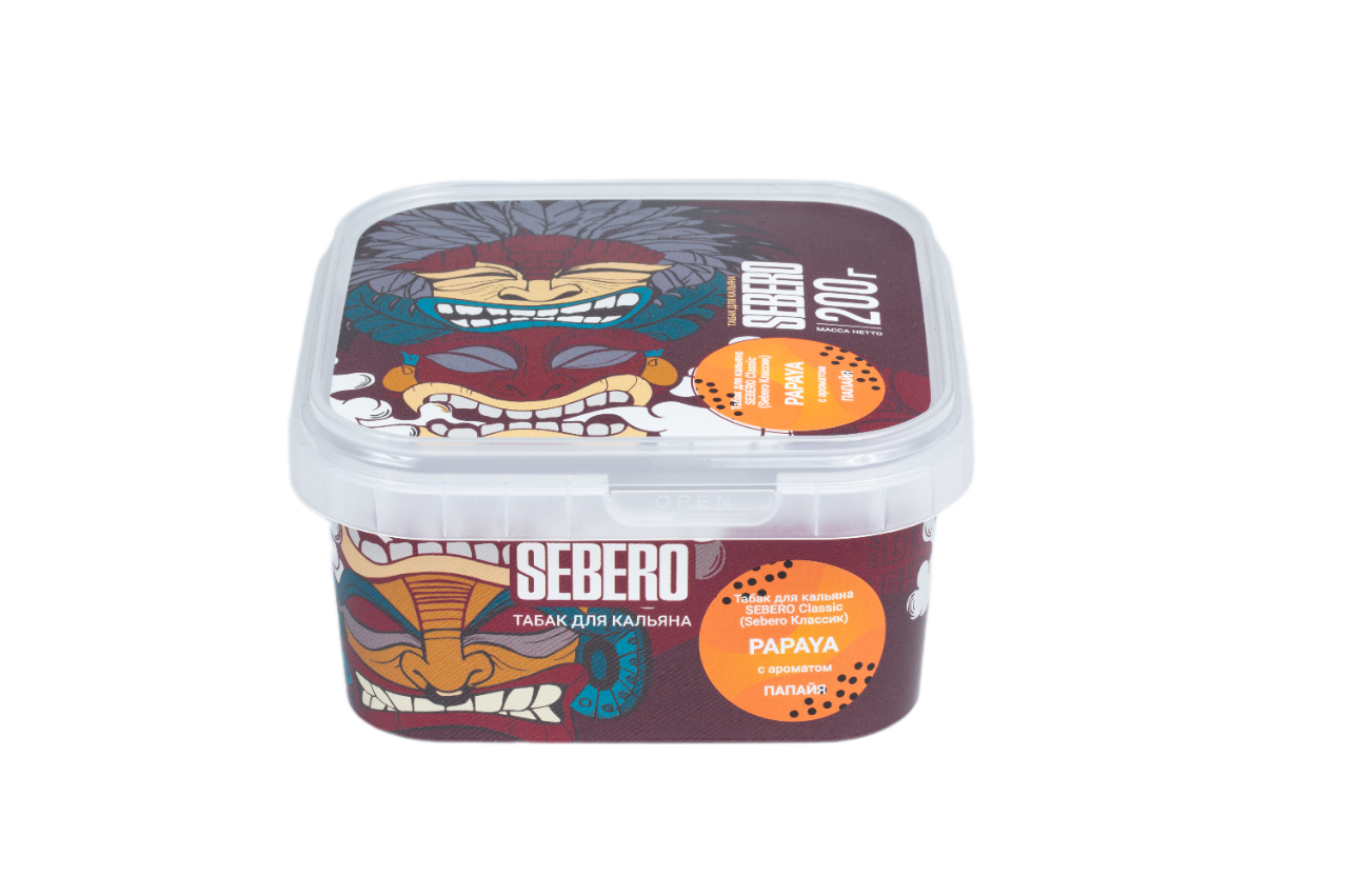 Табак для кальяна - Sebero - PAPAYA ( Папайя ) - 200 г