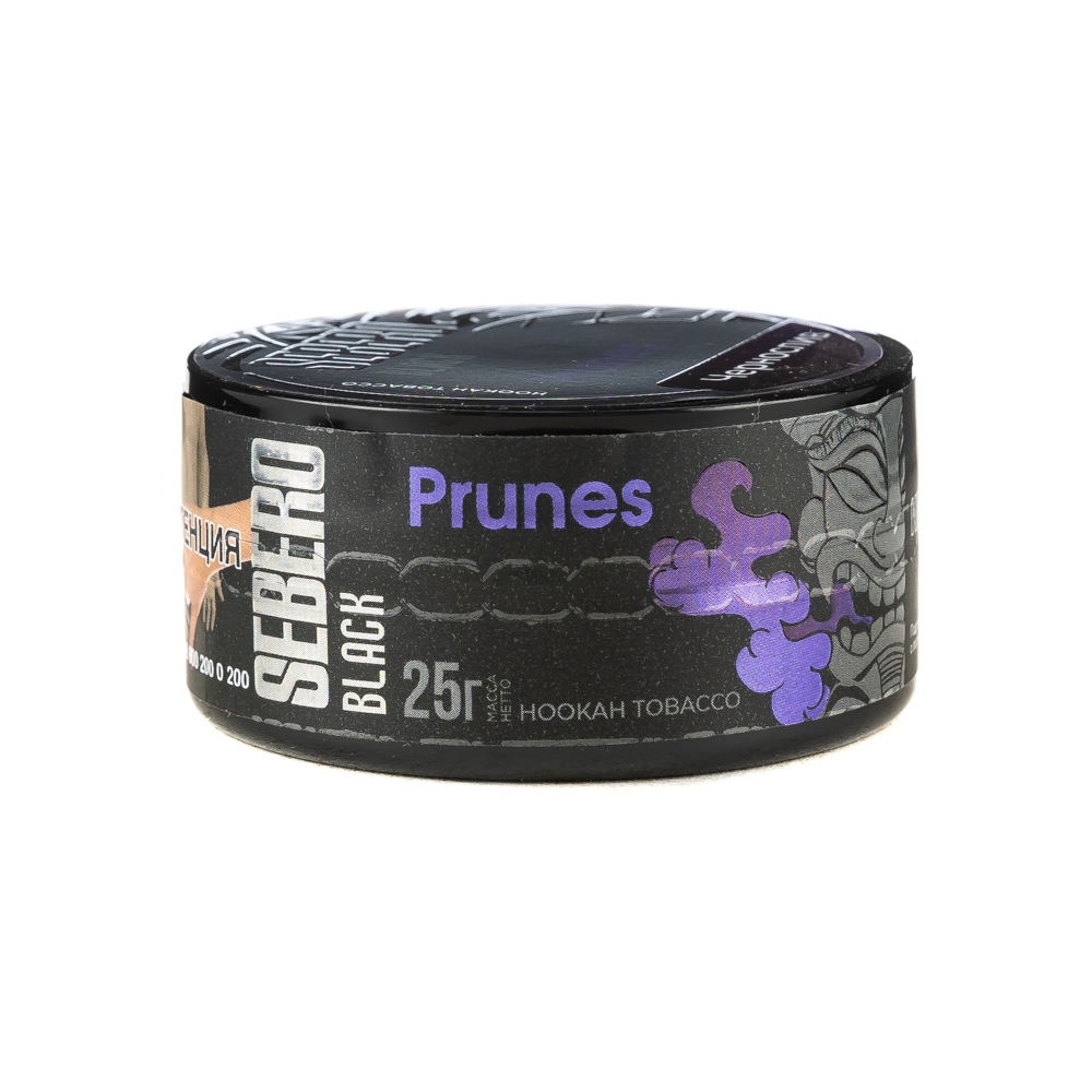 ВВ - Табак для кальяна - Sebero black - Prunes ( Чернослив ) - 100 г