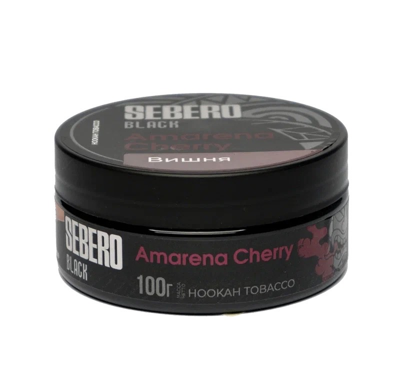 Табак для кальяна - Sebero black - Amarena Cherry ( вишня ) - 100 г