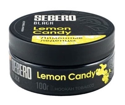 Табак для кальяна - Sebero black - Lemon Candy ( лимонные леденцы ) - 100 г