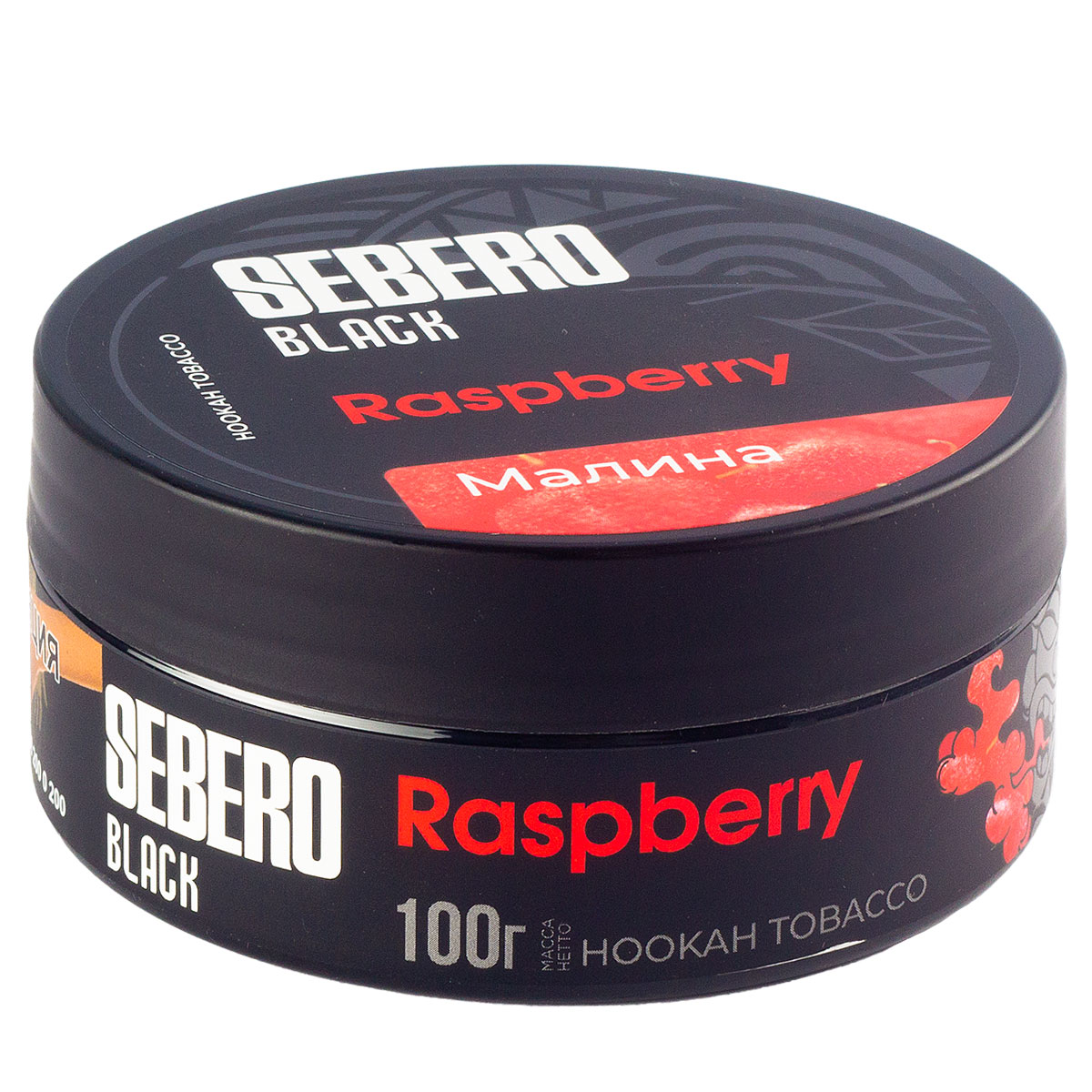 Табак для кальяна - Sebero black - Raspberry ( малина ) - 100 г