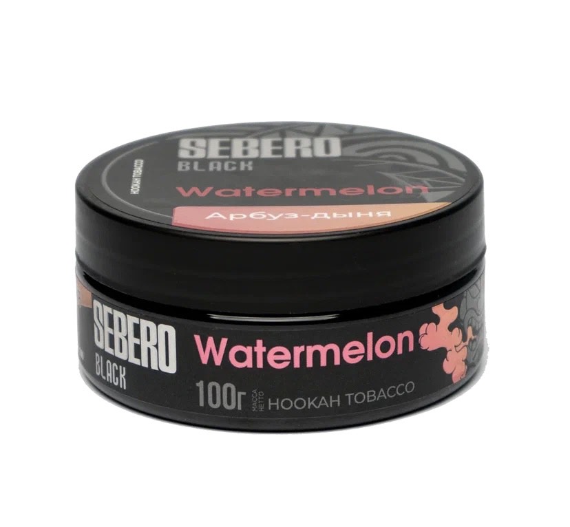 Табак для кальяна - Sebero black - Watermelon ( арбуз-дыня ) - 100 г