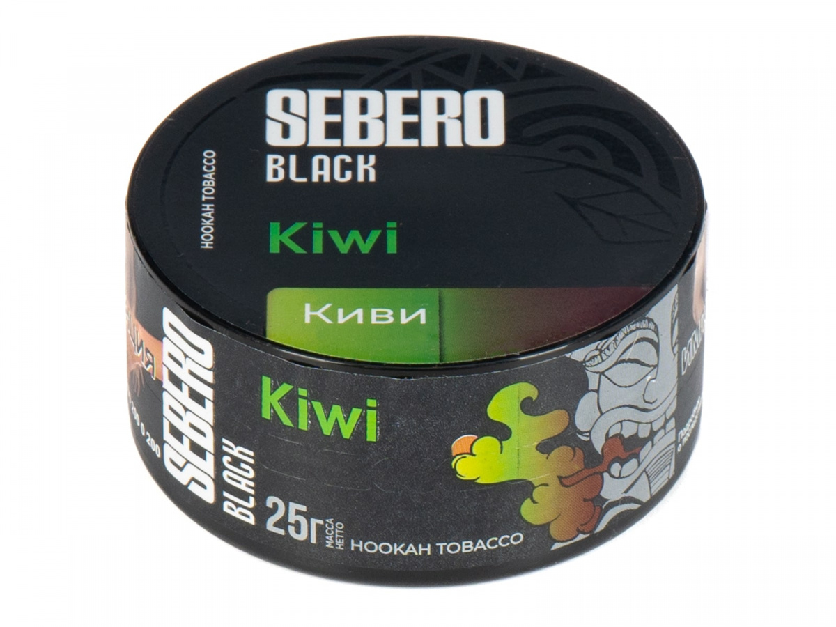 Табак для кальяна - Sebero black - Kiwi ( киви ) - 25 г