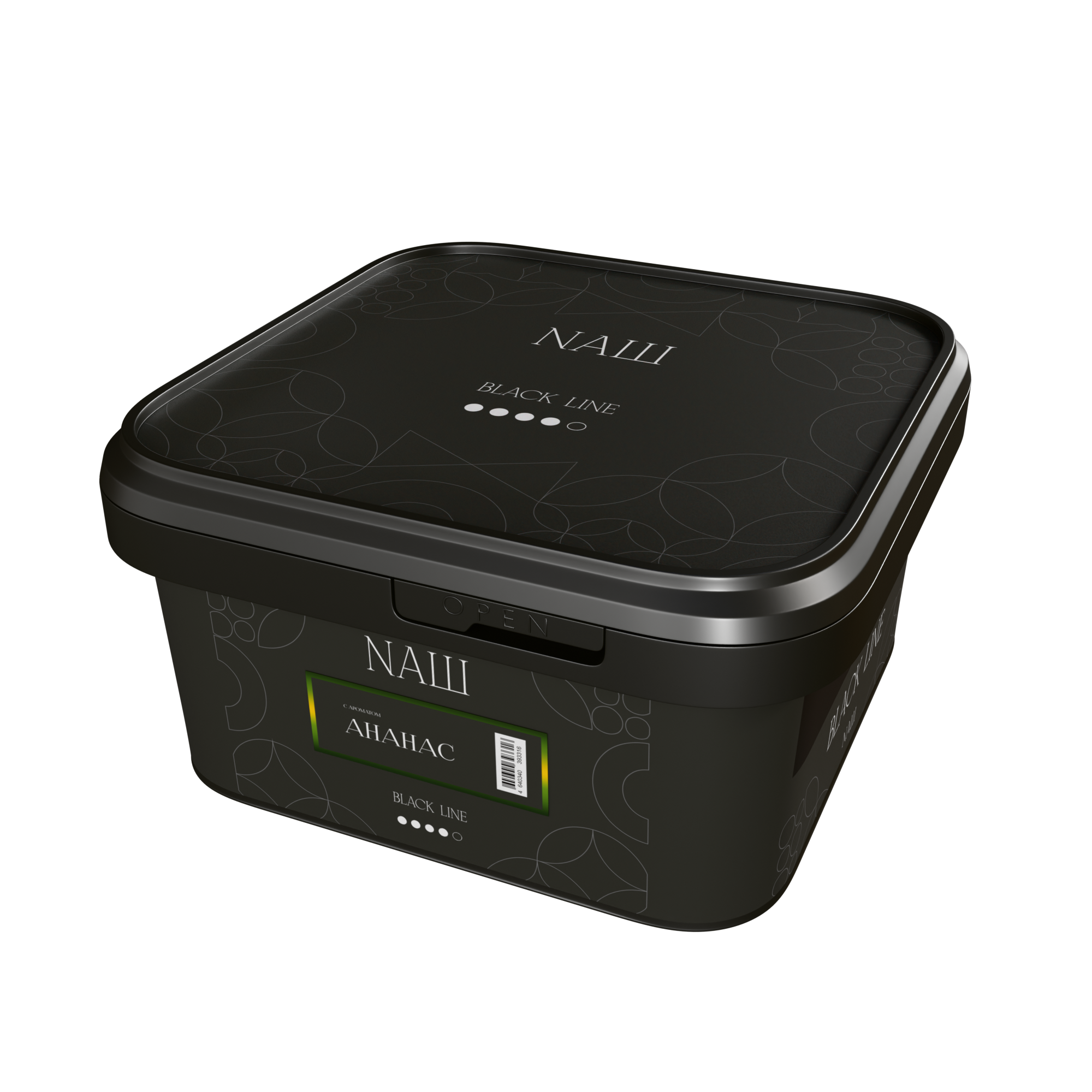 Табак для кальяна NAШ Крепкий - 200г - Ананас