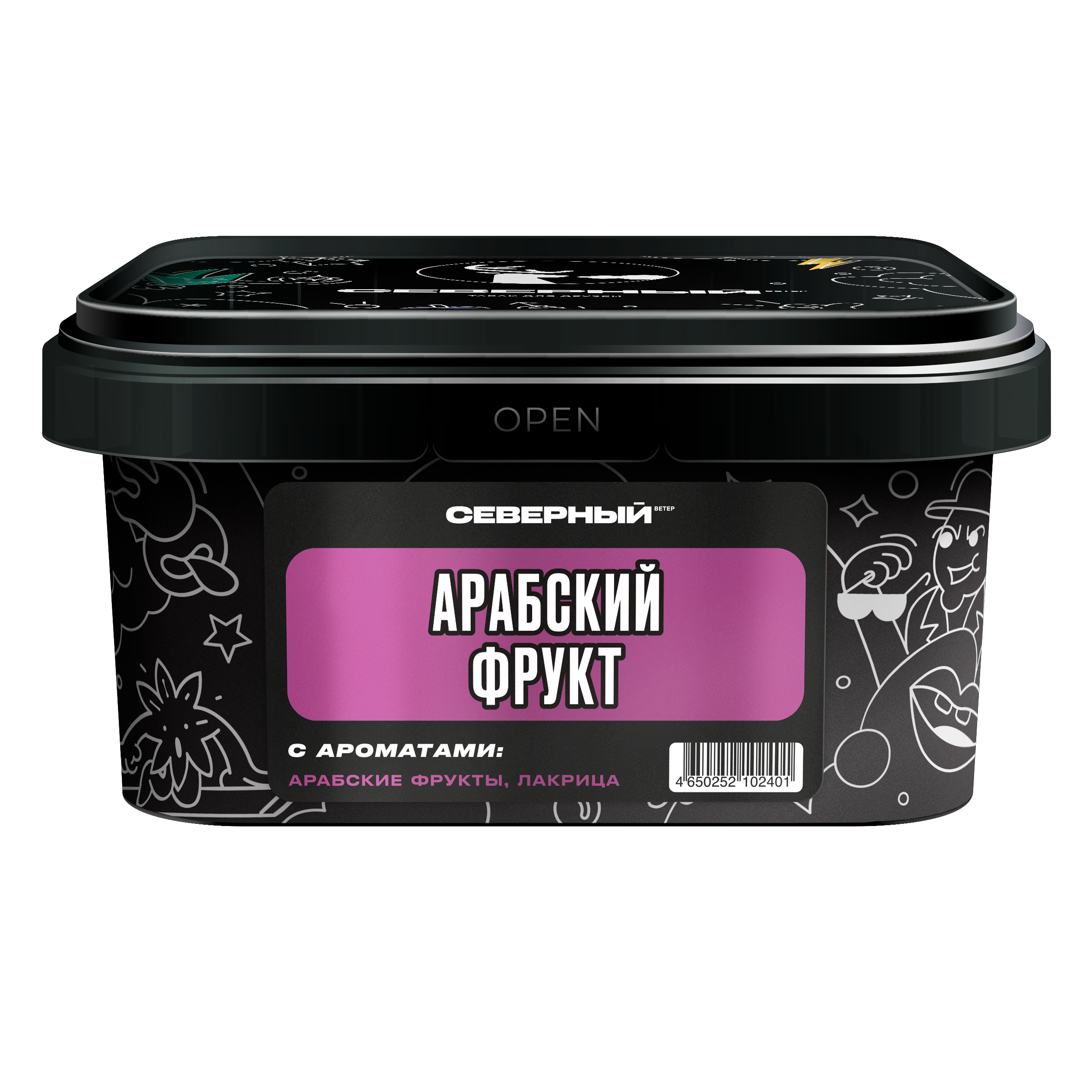 Табак для кальяна - Северный - Арабский фрукт 200 г