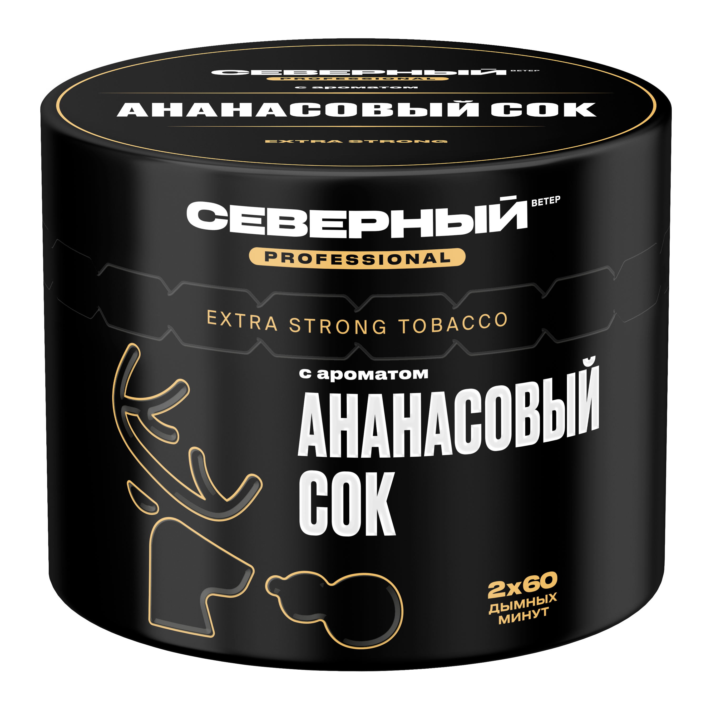 Табак для кальяна - Cеверный Professional - Ананасовый сок ( с ароматом ананасовый сок ) - 40 г