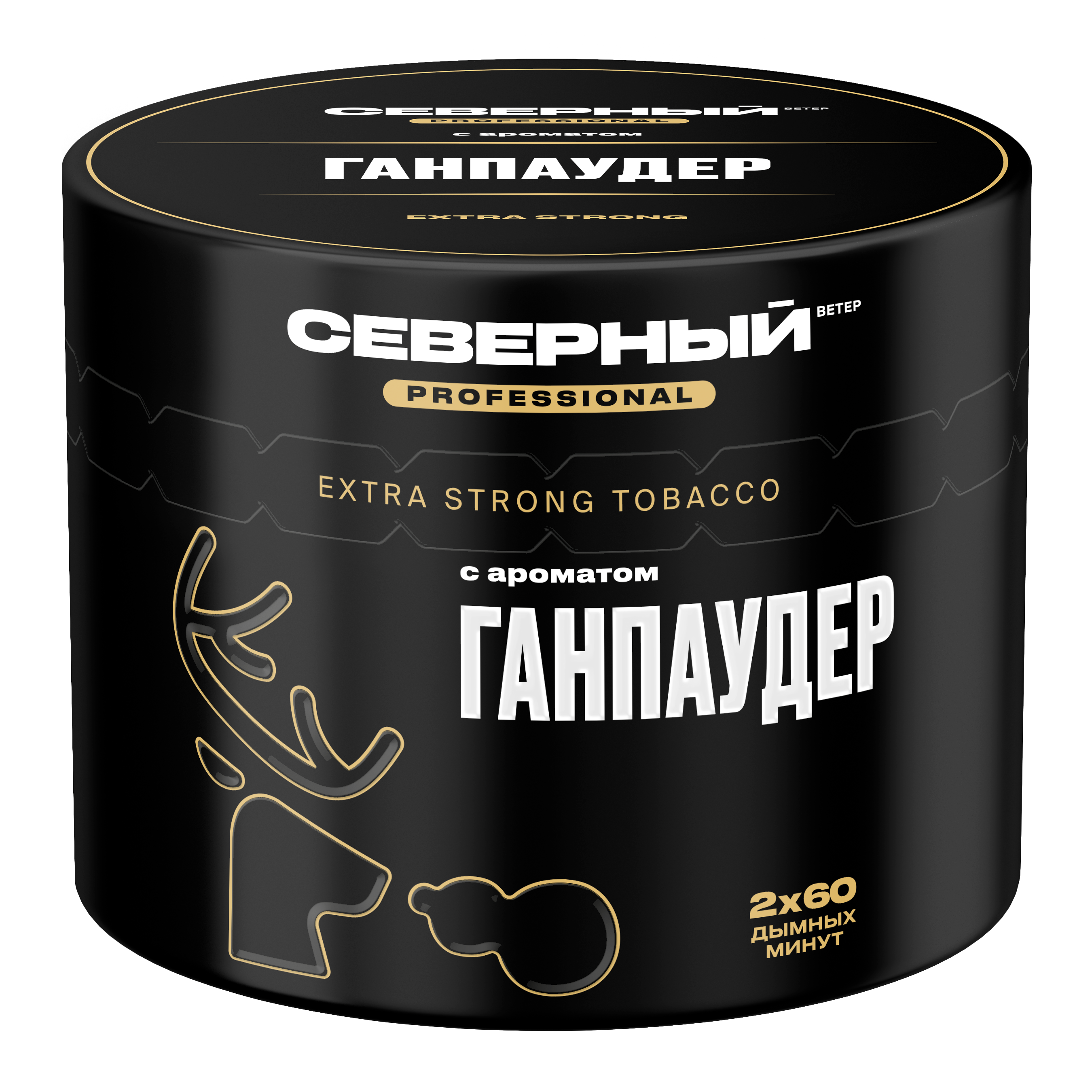 Табак для кальяна - Cеверный Professional - Ганпаудер - 40 г