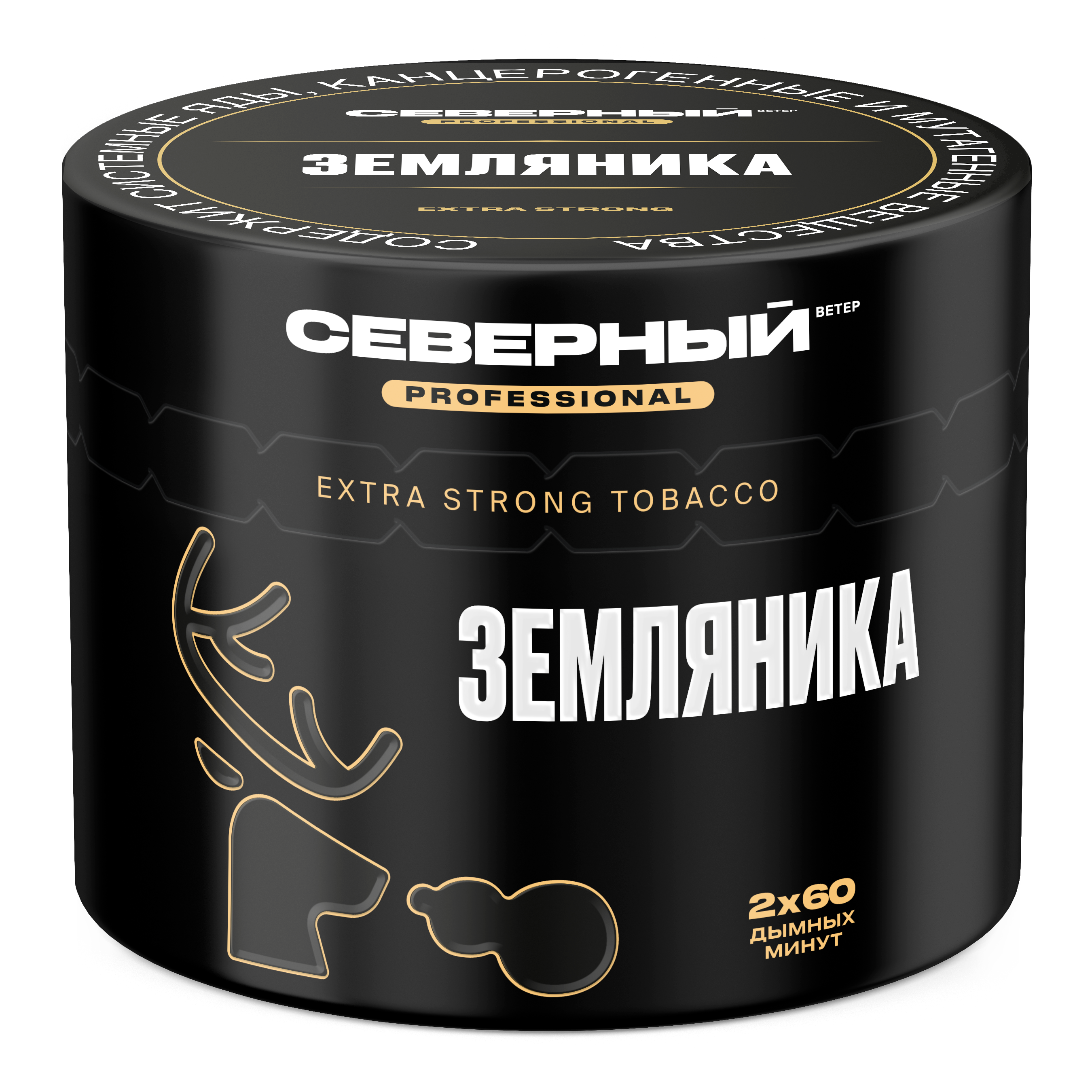 Табак для кальяна - Cеверный Professional - Земляника ( с ароматом земляника ) - 40 г