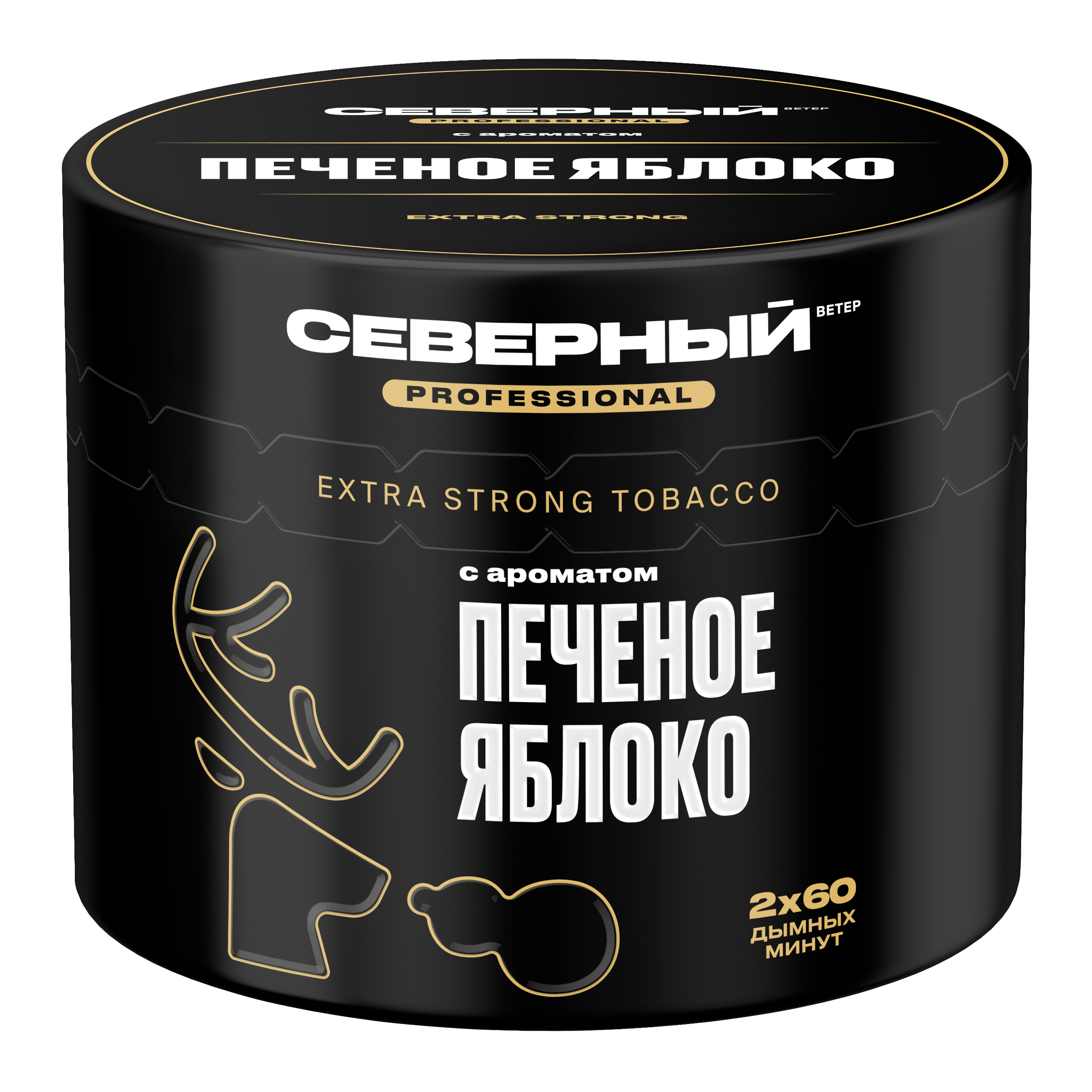 Табак для кальяна - Cеверный Professional - Печёное яблоко ( с ароматом печёное яблоко ) - 40 г